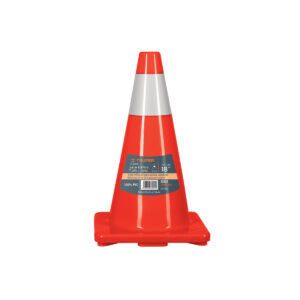 cono de señalización vial señalizacion truper anaranjado 45 cm 18" pulgadas vial señaletica 13121