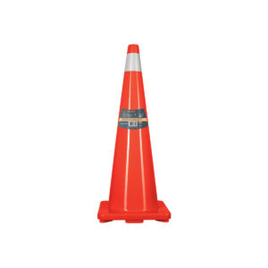 cono de trafico truper de 90cm reflectivo anaranjado naranja