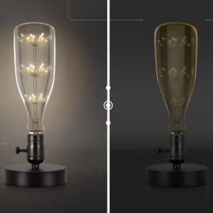 foco vintage led aksi decorativo luz calida dimeable estilo botella para decoración regulable 122142 06