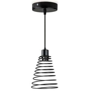 00 lampara de colgar para techo spring aksi tipo cono resorte moderna 125162