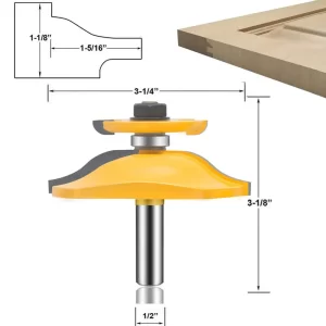 02 juego de cuchillas para hacer puertas panel y marco union 4390318 3 piezas para router o trompo raiz 1-2 guatemala