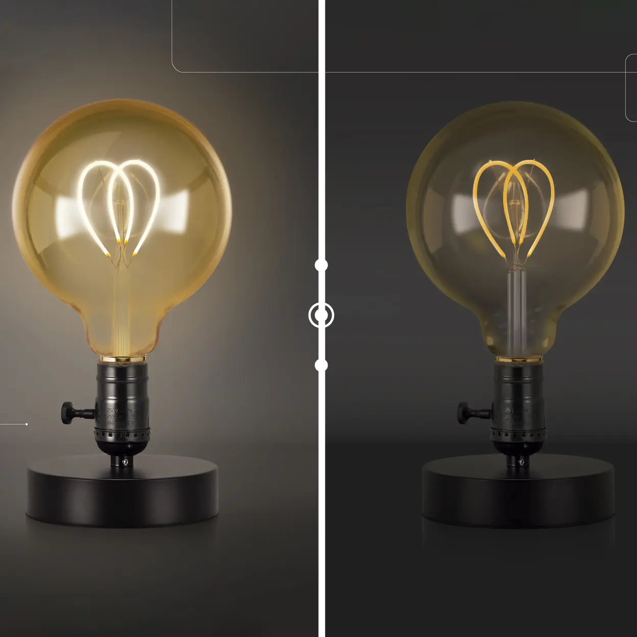 Foco LED estilo Vintage AKSI Decorativo Infiniti 122114 Dimeable Luz Cálida 2 Foco LED estilo Vintage AKSI Decorativo Infiniti 122114 Dimeable Luz Cálida - Imagen 2