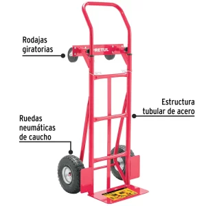 03 trocket de carga pretul 2 en 1 tipo plataforma de carga convertible 848 libras 385 kg kilogramos guatemala 42710 DIA-385P web