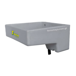 Lavadero plastico empotrable talishte para pared gris, lavadero empotrable, lavadero para pared, lavadero de plástico, lavadero empotrable gris, lavadero fácil instalación, lavadero duradero, guatemala