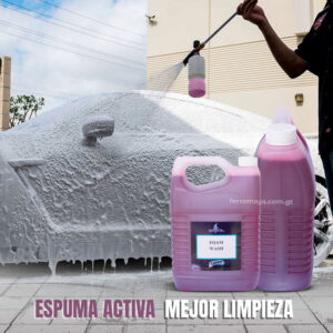 Jabón líquido para tapicería, Detergente para lavado de autos, Jabón concentrado para car wash, Jabón para limpieza de interiores, Detergente para hidrolavadoras, jabon liquido para alfombras y colchones, car wash
