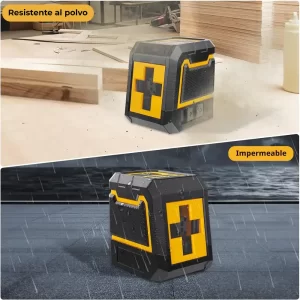Nivelador Laser Líneas Cruzadas Verdes Autonivelante con Trípode, Nivel láser, Láser verde, Nivel de construcción, Autonivelante, Alineación profesional, Nivel de azulejos, Construcción y remodelación