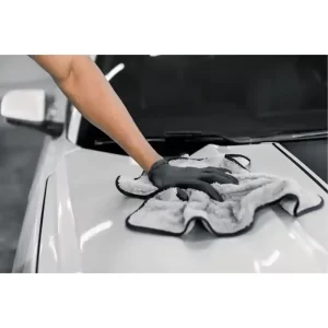 Toalla de Microfibra CarrOk 90x60 cm, toalla de microfibra, toalla automotriz, accesorios para car wash, toalla de secado rápido, toalla para secar autos, detailing automotriz, paño absorbente, limpieza de autos, accesorios automotrices, toalla grande