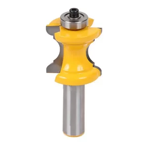 Broca perfiladora de punta redondeada Raíz 1/2" para Molduras de muebles y columnas, cuchilla para router Yakamoz, fresa para madera, broca Bullnose, molduras de madera decorativas, carpintería fina, muebles y puertas, cuchilla para router punta redondeada