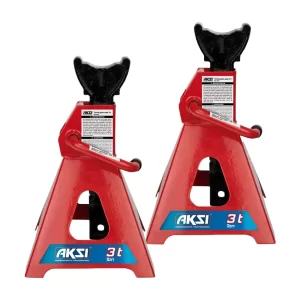 Juego de 2 torres para auto AKSI 3 toneladas soporte mecánico, Torres de elevación, Torres para auto, Elevador de coches, Accesorios mecánicos, Juego de torres AKSI, DIY automotriz, Herramientas para taller mecánico