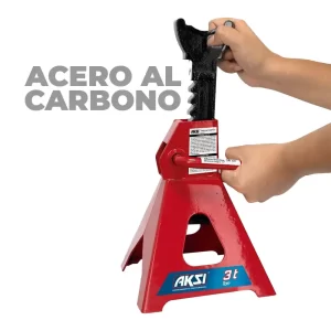 Juego de 2 torres para auto AKSI 3 toneladas soporte mecánico, Torres de elevación, Torres para auto, Elevador de coches, Accesorios mecánicos, Juego de torres AKSI, DIY automotriz, Herramientas para taller mecánico