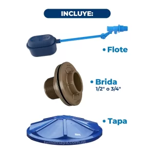 Tanque de Agua FORTLEV de 100 Litros con Tapa Hermética de Polietileno, Deposito de agua, Caja de agua, Tanque de agua, soluciones de almacenamiento, Almacenamiento de agua, deposito de agua guatemala, Ferromaya, Riego