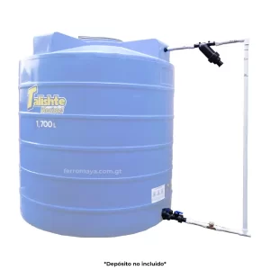 Kit de accesorios para instalación de Depósitos Talishte Sistema Cerrado, accesorios instalación sistema cerrado, kit completo para depósitos de agua, depósitos de agua, instalación deposito de agua, conexiones pvc para depósitos, tubería y accesorios para depósitos