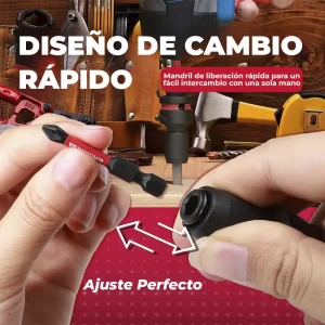 Juego de Adaptadores de Impacto 1/4”, 3/8” y 1/2”, adaptadores de impacto, adaptadores de impacto, adaptadores cuadrado a hexagonal, adaptadores para llave de impacto, adaptadores de encastre rápido, adaptadores, herramientas para taller mecánico, Ferromaya, Guatemala