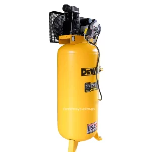 Compresor de aire DeWalt 60 galones Vertical 175 PSI Alto flujo 230V DXCM602, compresor de aire, compresor dewalt, compresor 60 galones, compresor industrial, compresor vertical, DeWalt DXCM602, compresor 175 psi, compresor lubricado con aceite, herramientas neumáticas, Ferromaya, Guatemala