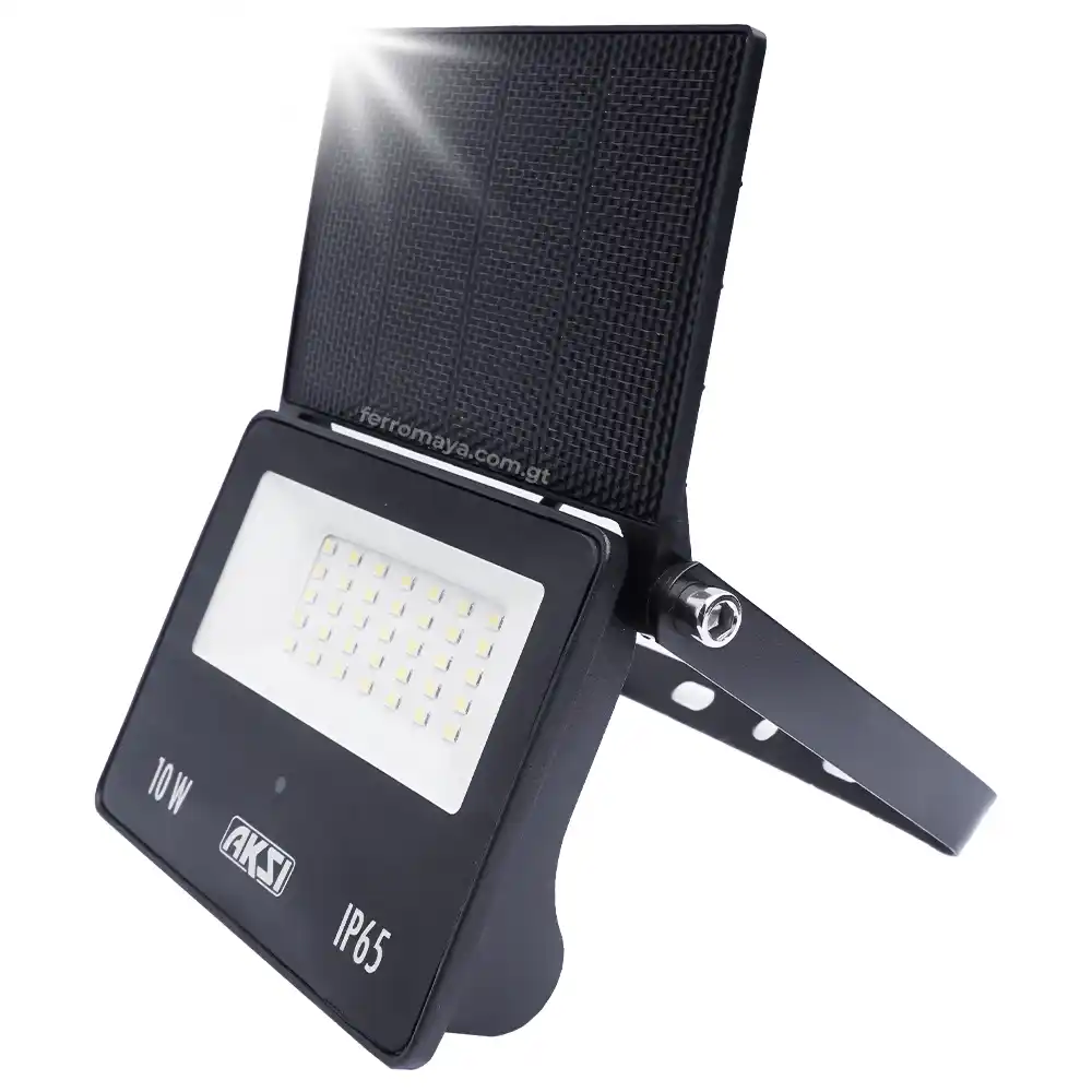 Reflector LED Solar con Sensor de Movimiento AKSI Luz Blanca 116571 1 Reflector LED Solar con Sensor de Movimiento AKSI Luz Blanca, Reflector solar AKSI, Reflector con sensor de movimiento, luz LED, Lámpara solar, Reflector exterior IP65, Reflector solar luz blanca, Reflector para exteriores, Panel solar, Reflector para pasillos y corredores, Reflector Solar Profesional, Reflector LED precio Guatemala, FerroMaya