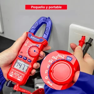 Tester Digital EMTOP 600V EDMR22001, multímetro digital, multímetro emtop, detector de voltaje sin contacto, multímetro profesional, medidor de voltaje, probador de diodos, tester digital, Amperímetro digital, multímetro automotriz, multímetro digital precio guatemala, FerroMaya