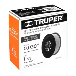 01 microalambre para soldar sin gas soldadura soldador truper flux core micro alambre 1kg 13750 ferromaya guatemala