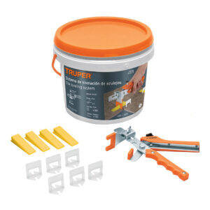 01 sistema de nivelacion truper para pisos y azulejos ceramicos y porcelanato niveladores niveles nivel instalacion 100515 SN-KIT3 01