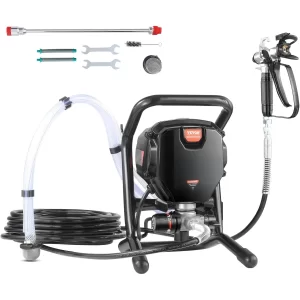 01 Maquina para Pintar Airless VEVOR Rociador 750W 3000PSI 1.2LPM RP8626 pulverizadora rociadora sprayer rociador de pintura guatemala