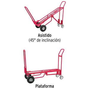 02 troquet multiposicion multiposición 3 en 1 tipo plataforma carro de carga troque trocket en guatemla pretul 26079 575 libras