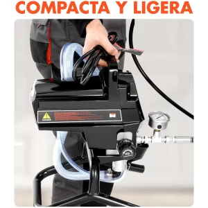 03 rociador de pintura airless vevor 950w portatil rociadora sprayer pulverizadora equipo para pintar maquina para pintura