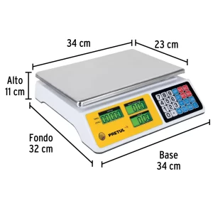 07 balanza electrónica digital pretul para mastrador 40kg bascula electronica guatemala 29966