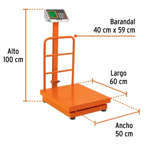 03 balanza comercial de plataforma truper 500kg 1100 libras 1000 libras lbs guatemala quetzaltenango bascula digital recargable plegable