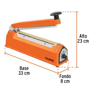 03 maquina para sellar bolsas termica de impulso truper 103189 precio guatemala selladora de bolsa con calor sellado 20cm 300w