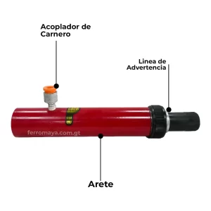 05 Porta Power de 10 Toneladas Hidráulico Body Jack para Enderezar Carrocerías Accesorios y Estuche porto power 10t guatemala quetzaltenango