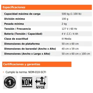 06 balanza comercial de plataforma truper 500kg 1100 libras 1000 libras lbs guatemala quetzaltenango bascula digital recargable plegable