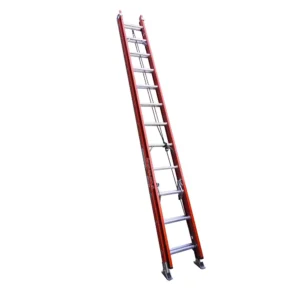 01 Escalera de Extensión Fibra de Vidrio 24 Pies Tipo IA 225Kg 496 Lbs Industrial extension guatemala extensible extendible