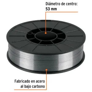 03 micro alambre truper flux core nucleo fundente sin gas rolo 5kg microalambre guatemala 13751 0.8mm