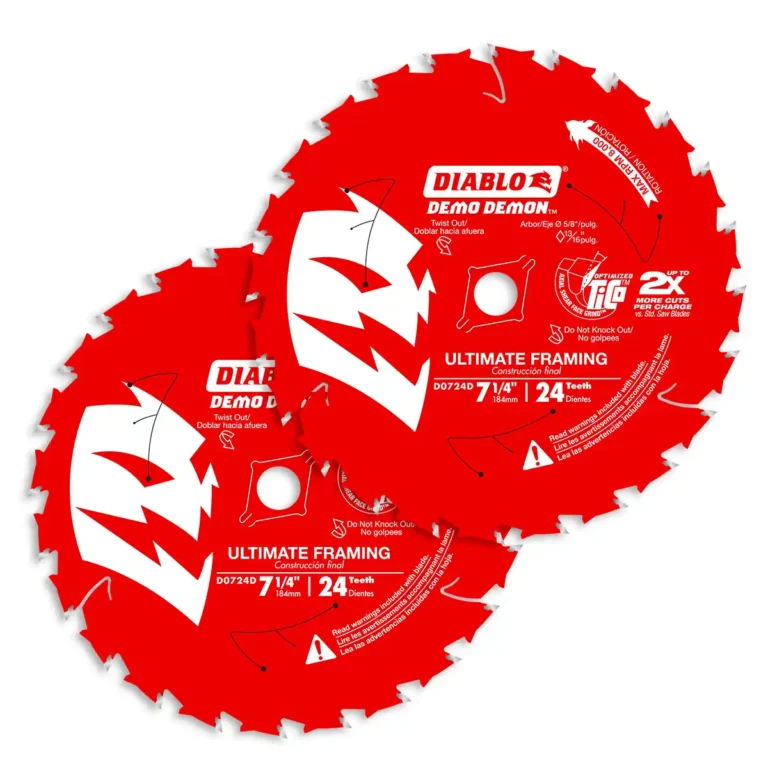 01 Disco Sierra Circular DIABLO 7-1-4 DEMO DEMON 24 Dientes Madera Uso General 2 Pack framing guatemala quetzaltenango hoja de sierra