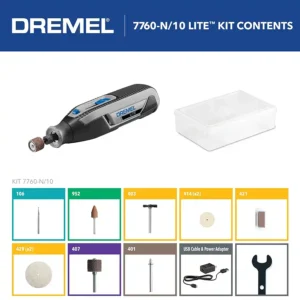 03 Mototool Dremel Inalambrico 7760-N-10 4V USB Multiherramienta Giratoria precio Guatemala inalambrica rotativa