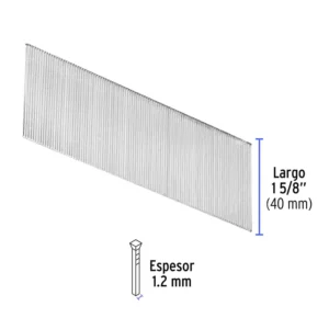 04 clavo calibre 18 para clavadora clavillo clavos aksi 40mm 1-5-8 pulgada precio guatemala 109228