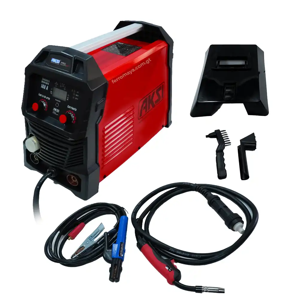 Soldadora Multiproceso Microalambre AKSI MIG/Flux MMA TIG 127V/220V 140A 197932 1 01 Soldadora Multiproceso Microalambre AKSI MIGFlux MMA TIG 127V 220V 140A 197932 electrica soldadura soldador inverter micro alambre guatemala